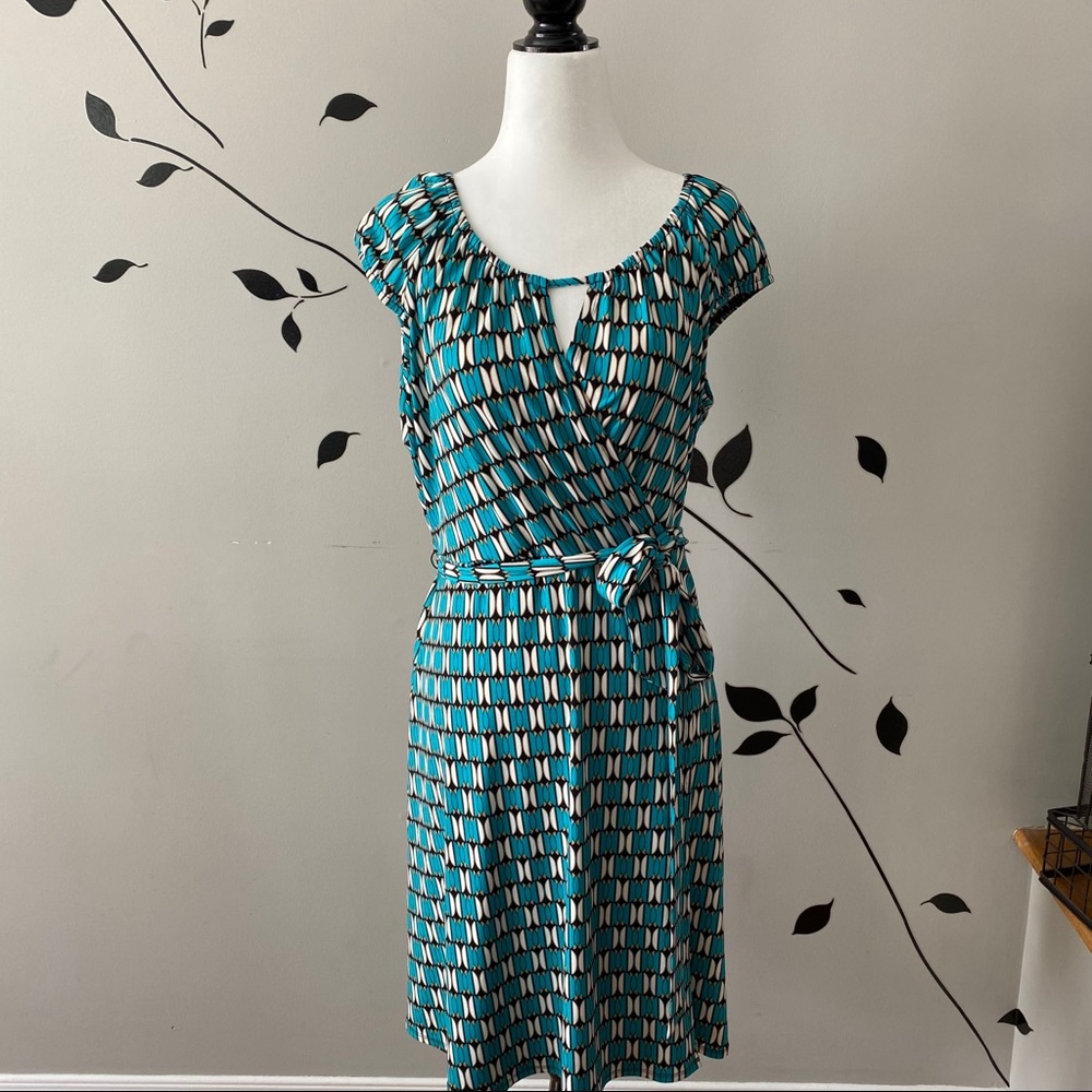 Laundry by design mock wrap dress